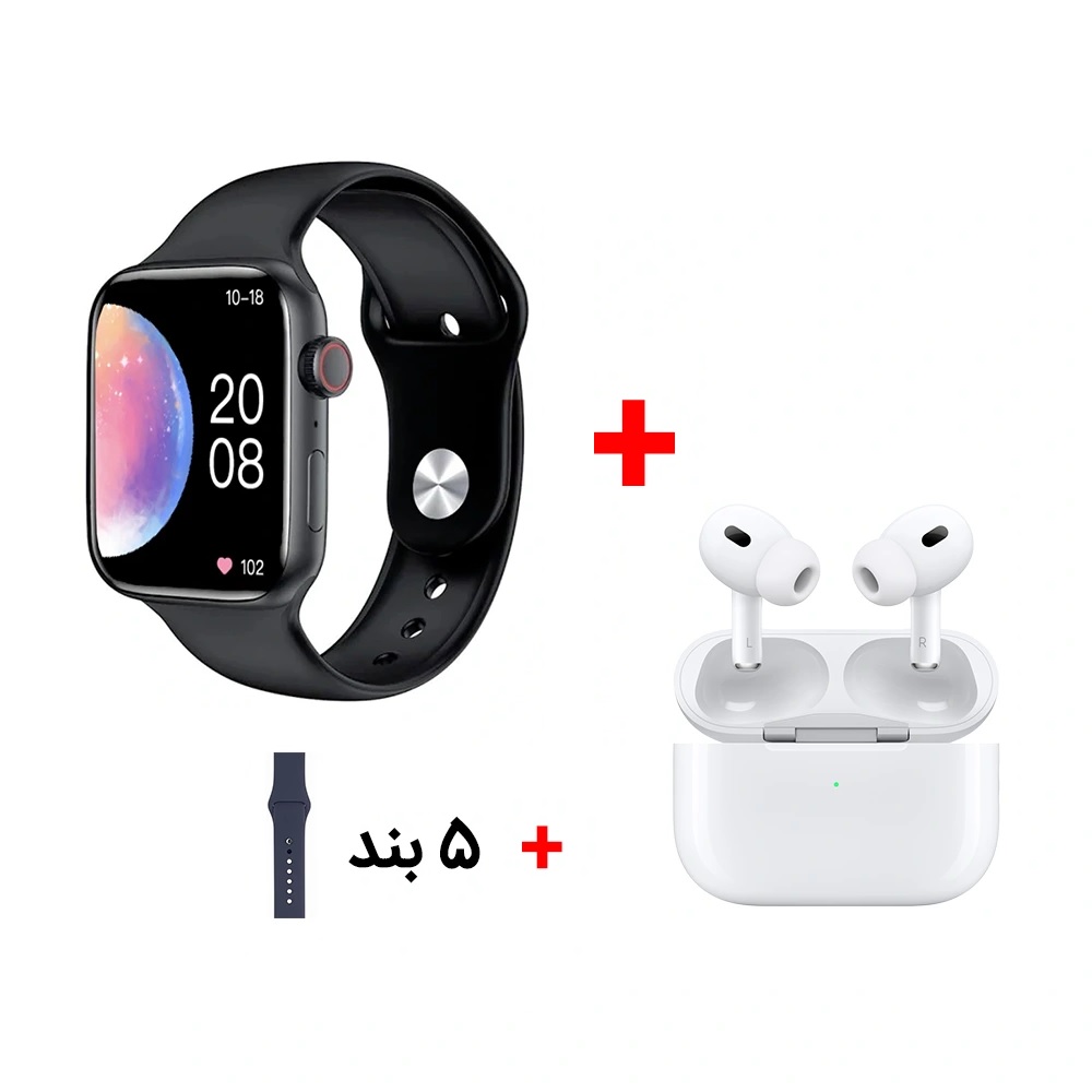 مشکی اورجینال + ایرپاد پرو + 5 بند