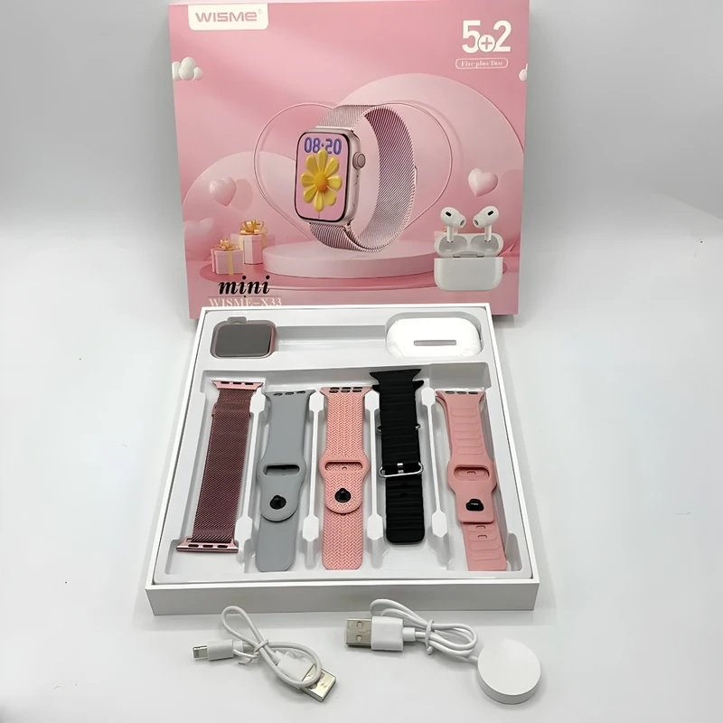 ساعت هوشمند مینی و ایرپاد wisme x33 mini