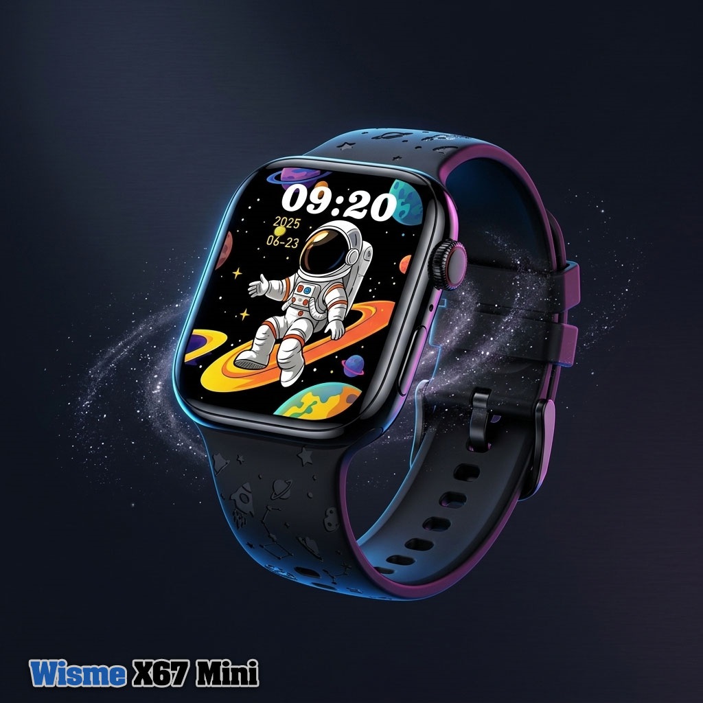 ساعت هوشمند ویسمی مدل WISME-X67 Mini سایز ۴۱ میلی‌متری