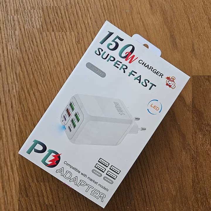 Charging Hub 6 Port 150W Model PKG091