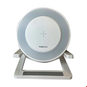 استند شارژ وایرلس و اسپیکر بلوتوثی رومیزی 4 کاره RECCI RSK-W28