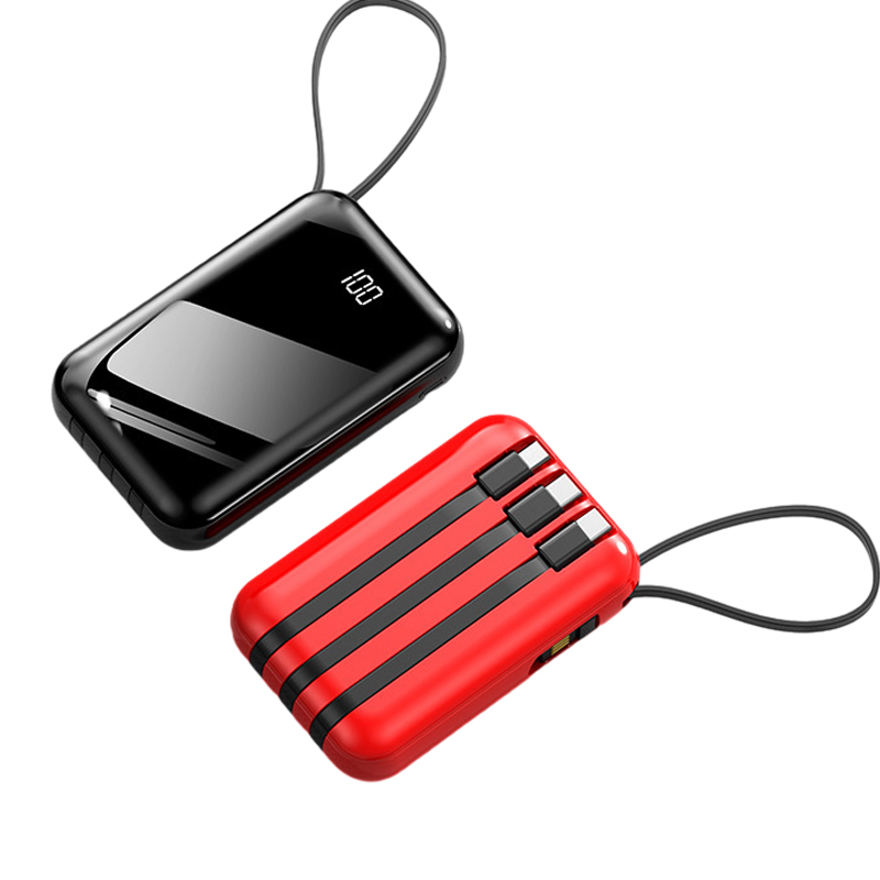 پاوربانک مینیمال 10000 میلی آمپر THIN MINI