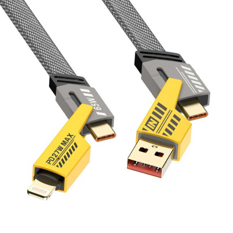 65W Super Fast 4in1 Charger Cable