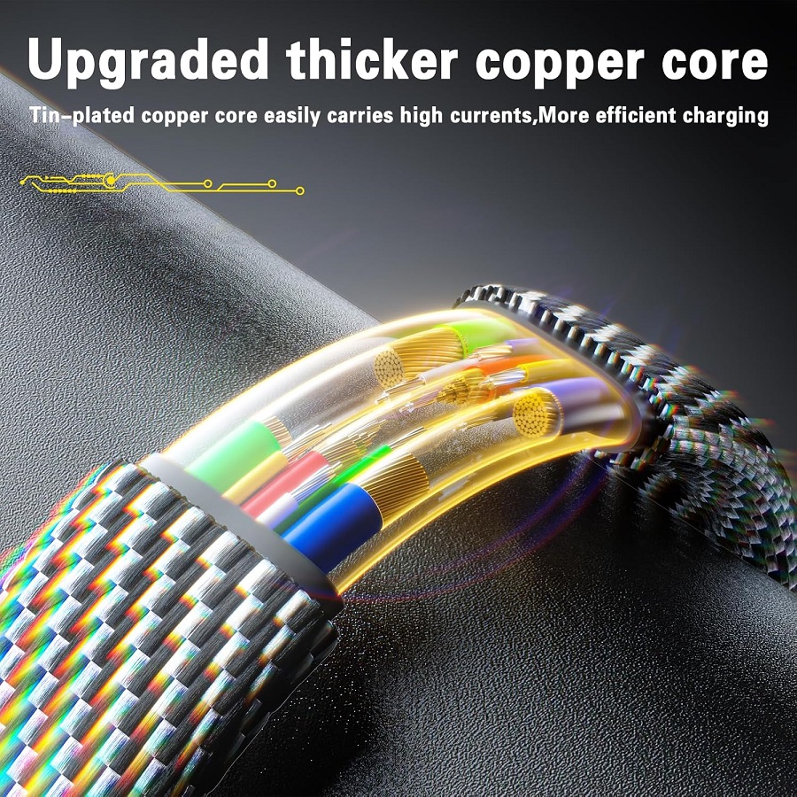 65W Super Fast 4in1 Charger Cable