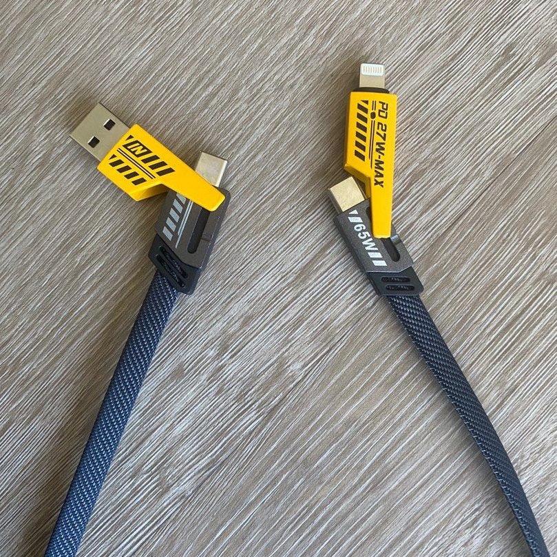 65W Super Fast 4in1 Charger Cable